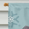 thumbnail image 3 of Caroline's Treasures BB1727CHF Winter Holiday Weimaraner Flag Canvas House Size , Large, multicolor, 3 of 4