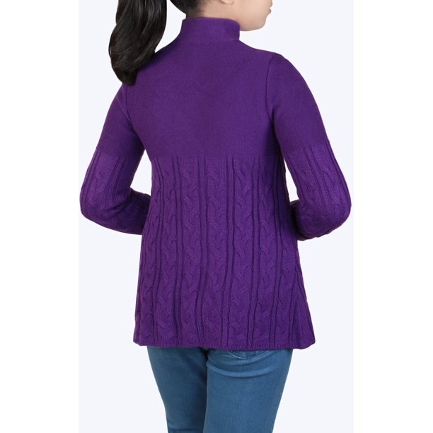 Walmart on sale purple sweater