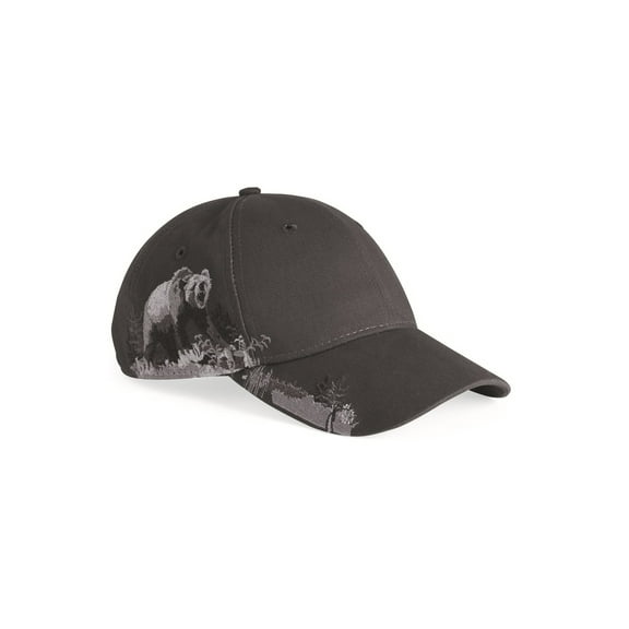 DRI DUCK Unisex Grizzly Bear Cap