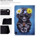 thumbnail image 4 of Fire HD 10 2021/ Fire HD 10 Plus Case, Allytech Slim PU Leather Flip Cover Smart Auto Sleep Wake Multi Angle Stand Shockproof Case for All-new Amazon Fire HD 10 2021/ HD 10 Plus 11th Gen,Orangutan, 4 of 8