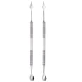 thumbnail image 1 of Unique Bargains Double Sided Wax Clay Sculpting Tool Spatula Spoon 6.5' Length 2 Pack, 1 of 6