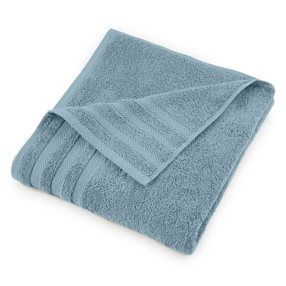 Martex Egyptian Cotton Luxury Bath Towel, Aquamarine, 30"x54" Walmart