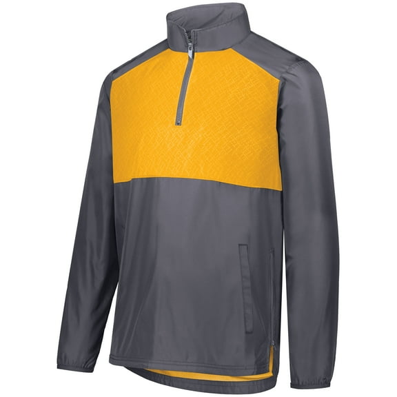 Holloway Sportswear L SeriesX Pullover Carbon/Gold 229533