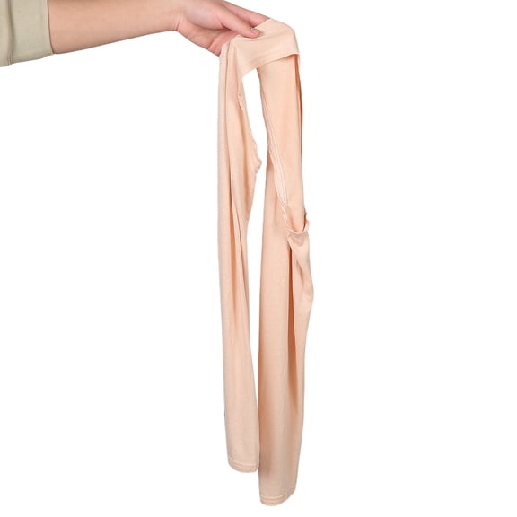 OFFIGAM Beige UV Sun Sleeves for Arms, Lightweight Breathable Cooling Fabric, Ideal for Travel and Outdoor Activities