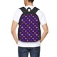 thumbnail image 4 of Disketp Purple Mardi Gras Mochila Minimalista de Gran Capacidad, Mochila de Viaje para Escuela, Trabajo o Uso Diario, 4 of 6