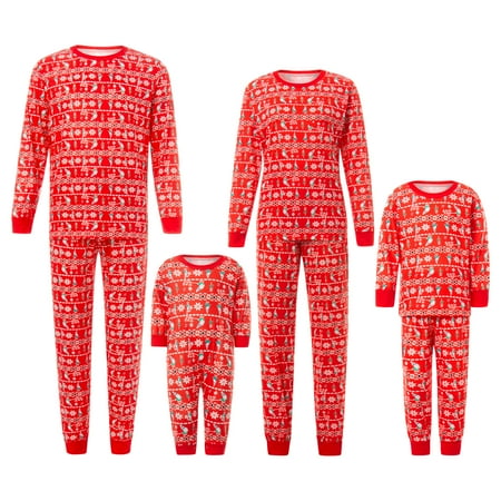

Ehfomius Parent-Child Long Sleeve Nightwear Set/ Jumpsuit for Adults/ Kids