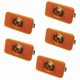 thumbnail image 1 of 5Pcs 24V Car Truck LED Side Marker Light Amber Indicator Lamp 4 LED for Volvo Trucks FM/FH, 1 of 5