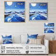 thumbnail image 4 of Designart "Scenic Views of a Modern Blue Bridge II" Architecture Floater Framed Canvas Wall Art, 4 of 7