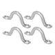 thumbnail image 1 of 4 piezas de correas de ojo de bucle de cubierta de 5 mm de acero inoxidable de repuesto portátiles, prácticas, de calidad, fáciles de, 1 of 9