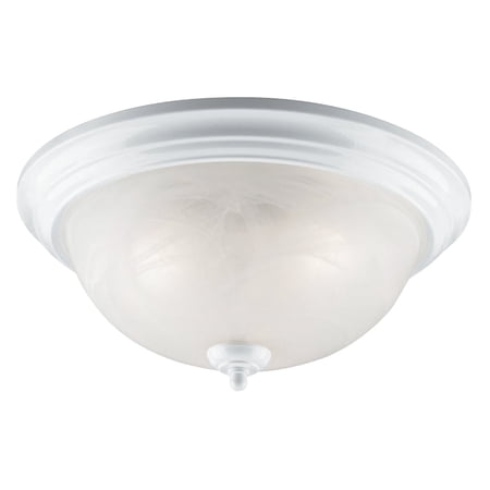 Westinghouse 64358 3 Light Ceil Fixture- White