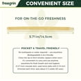thumbnail image 2 of FREEGRIN 12 Pack Natural Miswak Sticks, Organic Wooden Miswak Toothbrush for Healthy Gums & Fresher Breath, No Toothpaste Required, Mint Flavor, 2 of 12