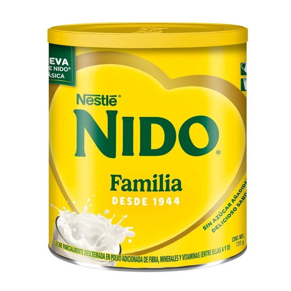 Leche entera Nestlé Nido en polvo 720 g