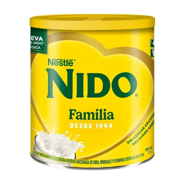 Leche entera Nestlé Nido en polvo 720 g