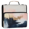 thumbnail image 5 of FORMRS Zipper Binder with Shoulder Strap 2-inch Ring 500 Sheet Capacity File Bag, Abstract Landscape, 5 of 5