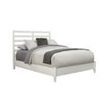 thumbnail image 3 of Alpine Furniture Flynn Full Wood Bed with Slat Back Headboard in White, 3 of 8