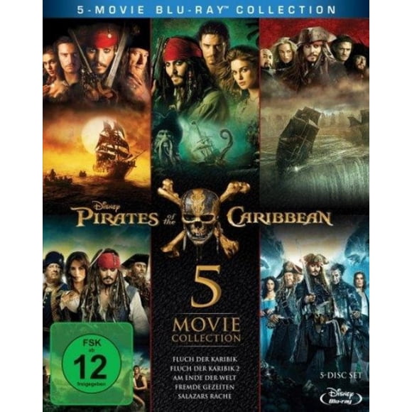 PIRATES OF THE CARIBBEAN - MOV [Blu-ray] [German]