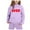 Light Purple, variant on Toddler Girls Outfit Sets Kids Cuhk Kids Long Sleeve 2025 Hooded Top Hoodie Pant Set,2-Piece,Size 2-13Y