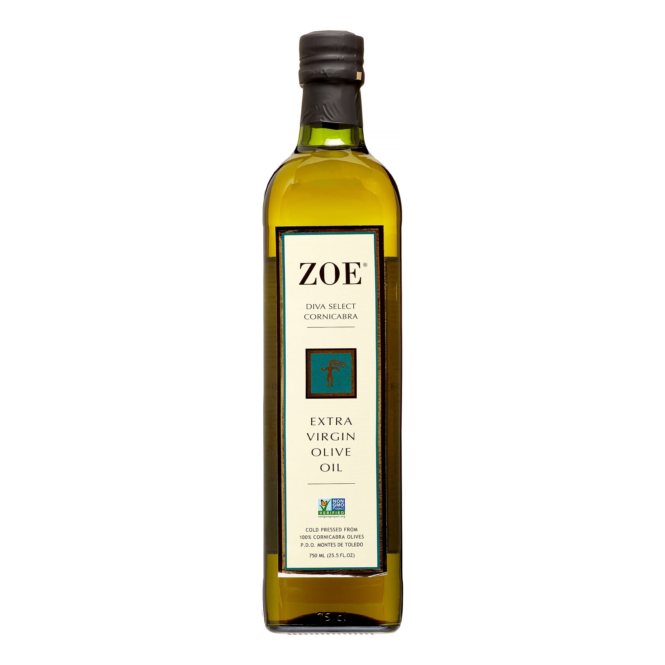 Zoe Extra Virgin Cornicabra Olive Oil, 25.5 Fl Oz