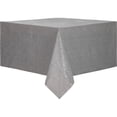thumbnail image 1 of Mainstays textured grey PEVA tablecloth, 1 of 1