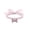 Pink, variant on Pearl Pet Collar with Rhinestone Bone Pendant, Adjustable Puppy Jewelry Necklace with Ribbon Bow for Small Dogs and Cats
