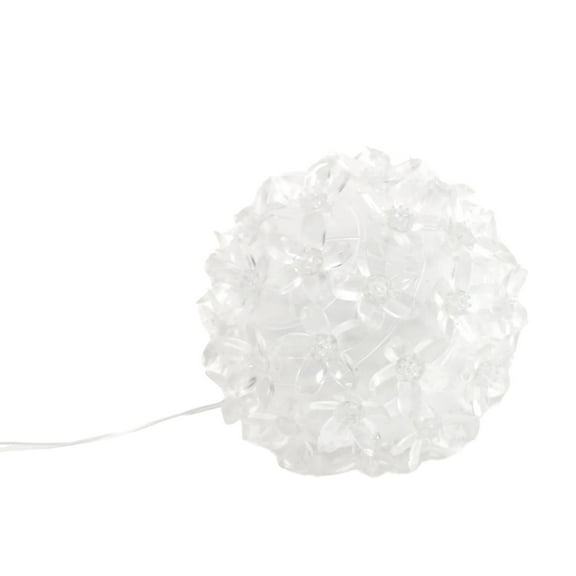 Elegani 50 LED Sphere String Lights – Blue Globe Lights Connectable, 16.3 Ft