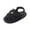 Black, variant on Otqutp Kids Ankle Support Shoes Toddler Baby Girls Cute Rope Soft Bottom First Walk Shoes Princess Shoes for 0-11 Months Slip On Sandals