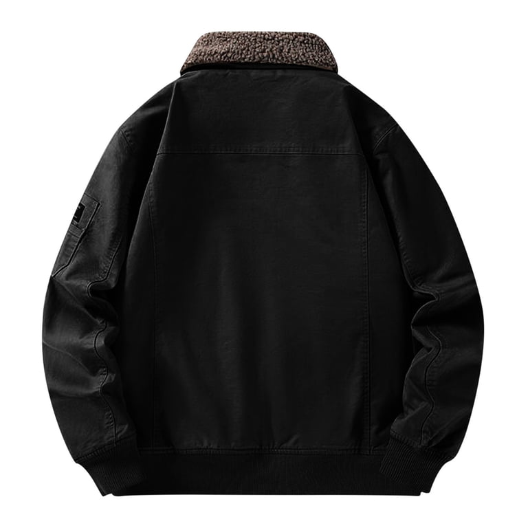 Zpanxa Men's Quilted Stand Collar Jacket Thermal Lock Padding