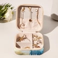 thumbnail image 6 of Starry Shark Travel Portable Square Jewelry Organizer: Necklace Holder, Bracelet Holder, and More for Stylish Girls and Women, 6 of 6