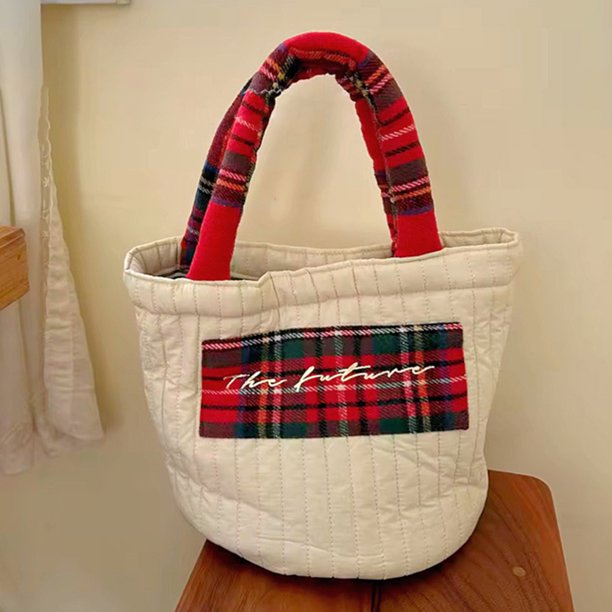 Bolso de hombro para mujer, bolso Hobo lindo a la moda, bolso de Navidad ligero informal