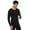 F-Black, variant on Men's Thermal Compression Base Layer Shirts, Lined Long Sleeve Quick Dry, Athletic Cold Weather Workout Top