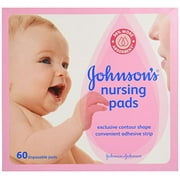 Angle View: 2 Pack - Johnson's Baby Nursing Contour Pads, 60 Count Each