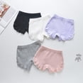 thumbnail image 2 of Children's Clothing Summer Girls Three-quarter Pants Little Girls Baby Girls Kids Side Lace Cotton Anti-glare Shorts KF949, 2 of 5