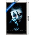 thumbnail image 3 of DC Comics Movie - The Dark Knight - The Joker with Batman Playing Card Wall Poster, 22.375" x 34" Framed, 3 of 5