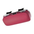 thumbnail image 2 of lionlar Porte-Lunettes pour Pare-Soleil de Voiture Coque Rigide Portable Étui à Lunettes Rouge, 2 of 9