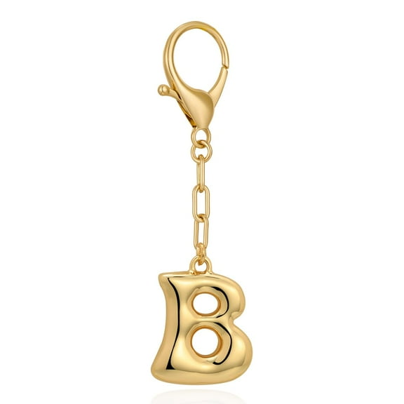 Keychain For Women With Letter Charm Gold Bag Charm Handbag Key Pendant Fashion Alphabet A Keychain Accessories Charms Gift