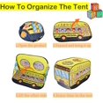 thumbnail image 3 of Carpa plegable PASUXI, autobús escolar para niños, interiores y exteriores, 3 of 9