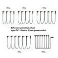 thumbnail image 3 of Necvior 3/4/5/6/8 Way Guitar Daisy Chain Power Cable Guitar Pedal Power Supply Adapter, Guitar Effects Pedal Power Supply Cable, 3 of 18