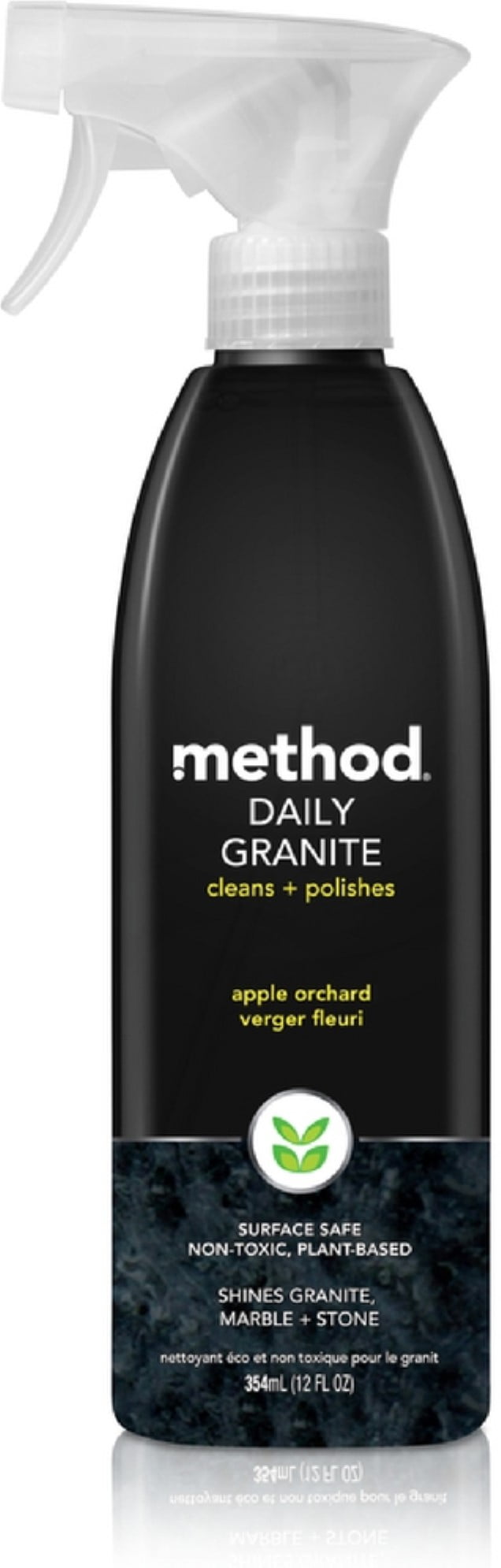 Method Daily Granite Clean + Polish Spray, Apple Orchard 12 oz (Pack of
