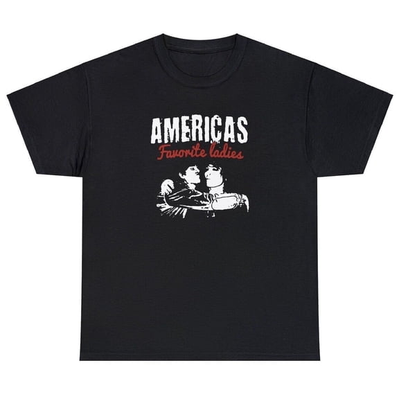 America's Favorite Ladies T Shirt Funny Jake Webber Johnnie Guilbert Humor Tee