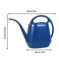 thumbnail image 3 of Plant Watering Can Watering Can 1 Gallon Long Spout Watering Can Flower Patterns Indoor Watering Can With Handle Plastic Watering Can For Garden Plants, 3 of 4