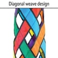thumbnail image 5 of In the Breeze 5209 — Fiesta Diagonal Weave 40-inch Windsock — Colorful Lattice Windsock with Color-Coordinated Tails, 5 of 7
