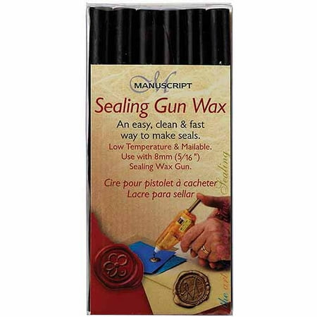 Sealing Wax Stick - Manuscript Pen Sealing Gun Wax Sticks, 6pk