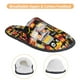 thumbnail image 3 of Fotbe Cars Pantuflas Peludas para Mujer con Estampado, Zapatillas de Peluche, Zapatos de Invierno para Casa, Uso Interior y Exterior-Large, 3 of 8