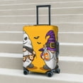 thumbnail image 6 of Pofeuu Cute Gnomes Halloween Print Luggage Suitcase Cover Protector Luggage Washable Covers Aesthetic for 18/24/28/32 inch Luggage（No luggage included）-Small, 6 of 7