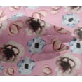 thumbnail image 4 of oneOone Viscose Chiffon Light Pink Fabric Flower Watercolor Diy Clothing Quilting Fabric Print Fabric By Yard 42 Inch Wide, 4 of 4