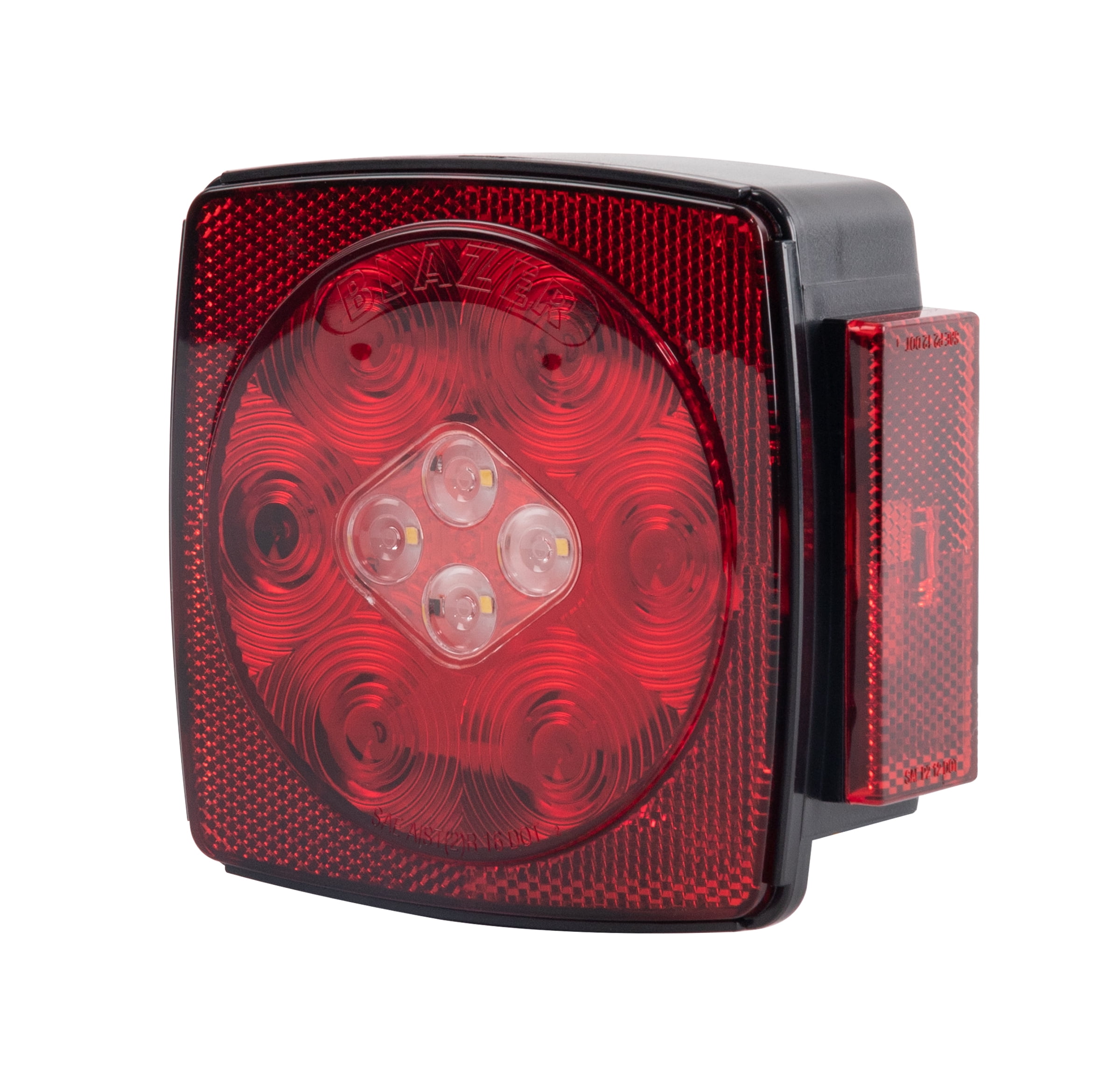 Hopkins Towing LED Submersible Trailer Light Kit with Reverse Light, Red, C7425