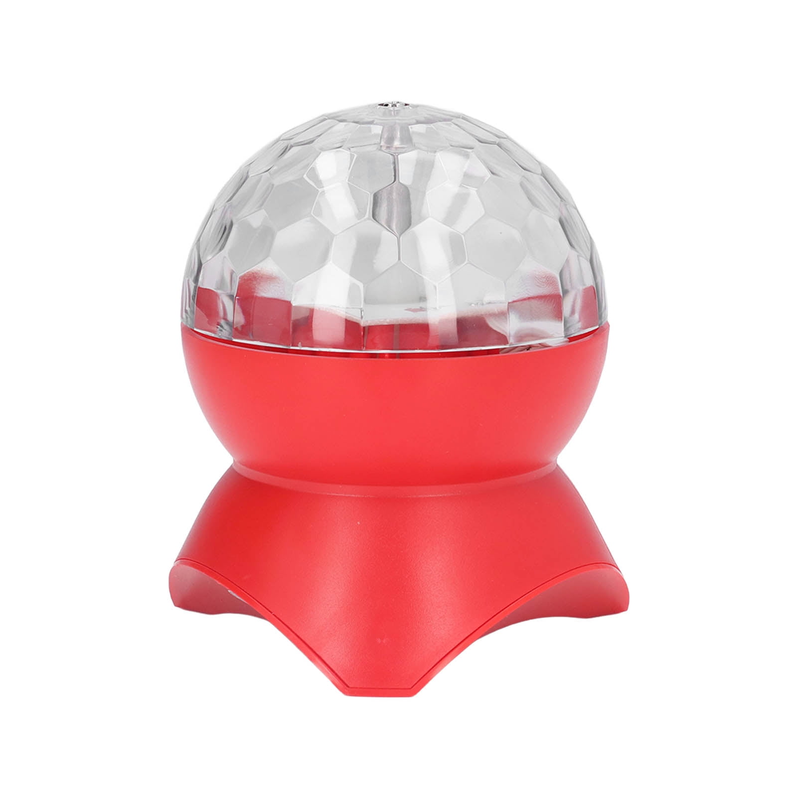 Haut-Parleur Boule Disco, Portable Mini Boule Disco Coloré Antidérapant  Lumière Rotative Charge USB Pour KTV Rouge