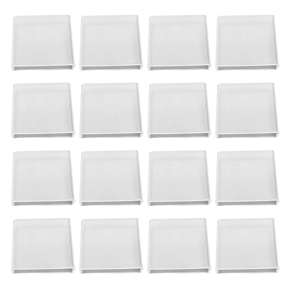 TEHAUX Clear Silicone Hanger Grips Anti-Fall Trousers Cover for Clothes Hangers 100Pcs