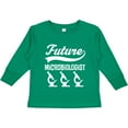 thumbnail image 3 of Inktastic Future Microbiologist Researcher Boys or Girls Long Sleeve Toddler T-Shirt, 3 of 5