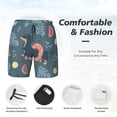 thumbnail image 3 of Fotbe Watermelons Dachshunds Traje de Baño para Hombre – Shorts de Natación de Secado Rápido con Forro y Bolsillos-XX-Large, 3 of 6